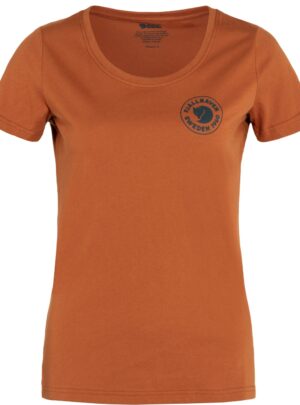 Fjällraven 1960 Logo T-shirt W Terracotta Brown XL