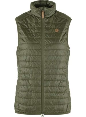 Fjällräven Abisko Padded Vest W-laurel green-L - Veste