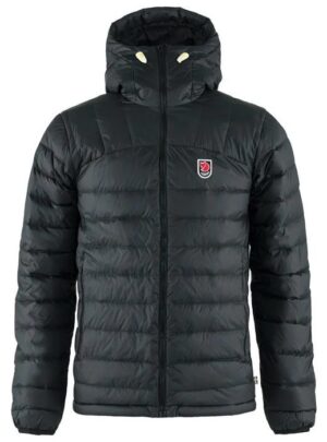Fjällräven Expedition Pack Down Hoodie Herre / Mænd-black-2XL - Jakker