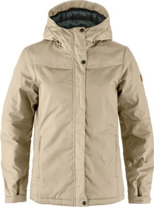 Fjällräven Stina Padded Jacket Kvinder / Damer-fossil-2XL - Vinterjakker