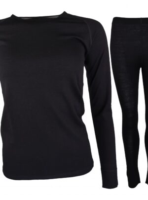 Helios Merino One, sæt, dame, sort
