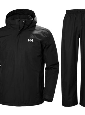 Helly Hansen Dubliner/HH Rain regnsæt, herre, sort