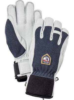 Hestra Army Leather Patrol skihandsker, mørkeblå