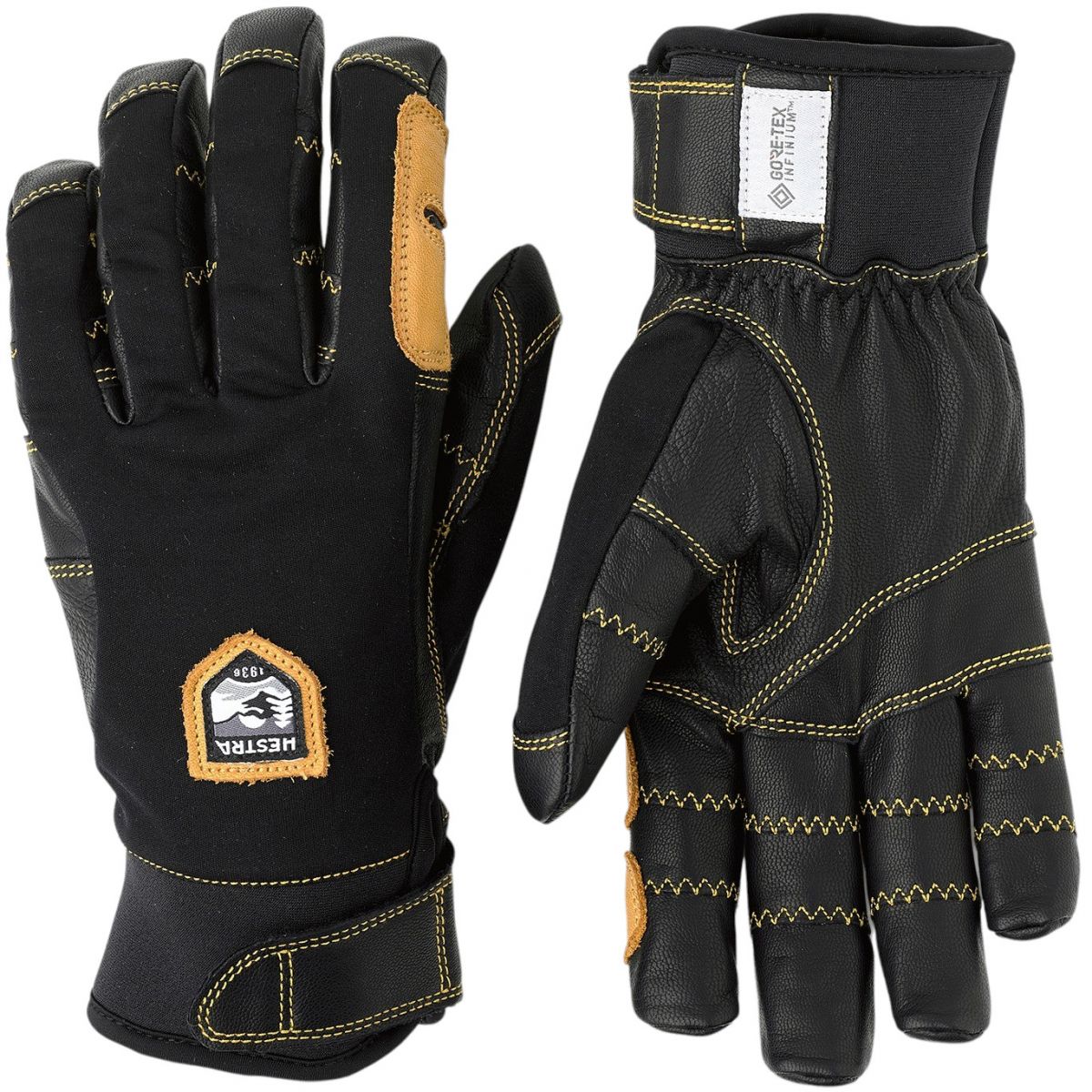 Hestra Ergo Grip Active, skihandsker, sort/sort Hestra Ergo Grip Active, skihandsker, sort/sort