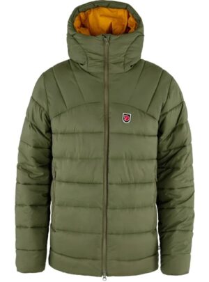 Fjällräven Expedition Mid Winter Jacket Herre / Mænd-green / mustard yellow-S - Vinterjakker til mænd
