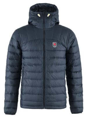 Fjällräven Expedition Pack Down Hoodie Herre / Mænd-navy-2XL - Jakker