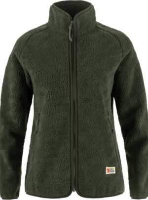 Fjällräven Vardag Pile Fleece Kvinder / Damer-deep forest-L - Fleecejakker og softshell