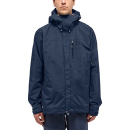 Haglöfs Astral GTX II Jacket Herre S Blå Skaljakker Haglöfs Astral GTX II Jacket Herre S Blå Skaljakker