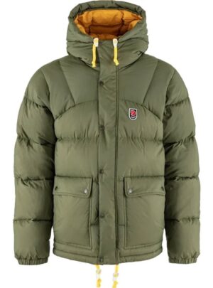 Black Friday: Fjällräven Expedition Down Lite Jacket Herre / Mænd-green / mustard yellow-S - Jakker