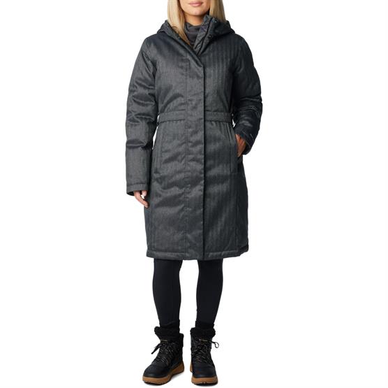 Columbia Juniper Ridge II Down Jacket Womens, Black Herringbone Columbia Juniper Ridge II Down Jacket Womens, Black Herringbone