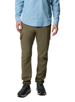 Columbia Mens Skien Valley Cargo Pant, Stone Green