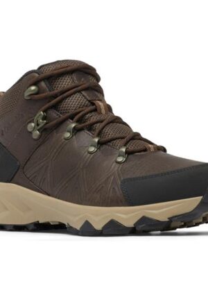 Columbia Peakfreak II Mid Outdry Leather Womens, Cordovan / Black