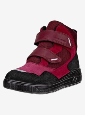 ECCO - Urban Snowboarder Kids (Black/Red Plum/Dark Ruby) - 35