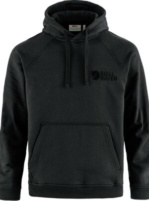 Fjällräven Classic Hoodie Herre / Mænd-black-L - Fleecejakker