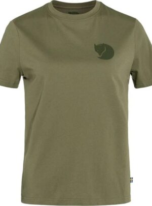 Fjällräven Fox Boxy Tee Kvinder / Damer-green-S - T-Shirts