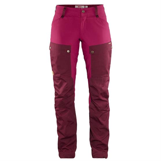 Fjällräven Keb Curved Trousers Womens, Dark Garnet/ Plum Fjällräven Keb Curved Trousers Womens, Dark Garnet/ Plum