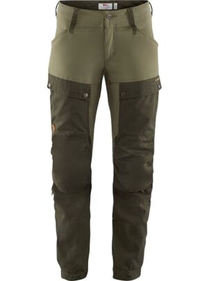 Fjällräven Keb bukser dame kort-deep forest / laurel green-46 - Dametøj
