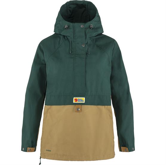 Fjällräven Vardag Anorak Womens, Arctic Green / Buckwheat Brown Fjällräven Vardag Anorak Womens, Arctic Green / Buckwheat Brown