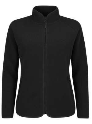 Fleecetrøje dame - Treklife Sherpa V2 - Sort