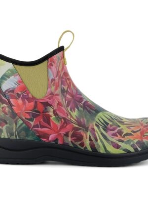 Green Comfort Rain Kvinder / Damer gummistøvler, hibiscus-37 - Gummistøvler