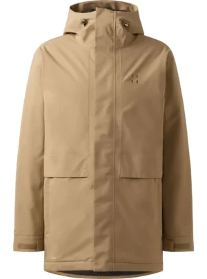Haglöfs Salix Proof Mimic II Parka Vinterjakke Herre, oak brown