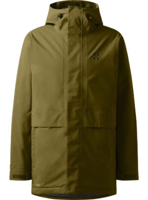 Haglöfs Salix Proof Mimic II Parka Vinterjakke Herre, olive green