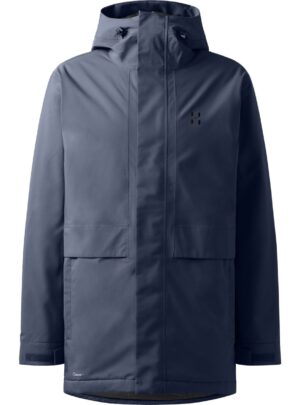 Haglöfs Salix Proof Mimic II Parka Vinterjakke Herre, tarn blue