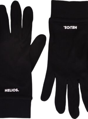 Helios Silk Glove, liner, sort