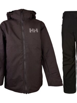 Helly Hansen Legendary/Traverse skisæt, junior, sort