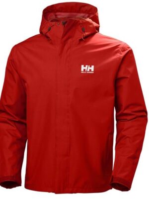 Helly Hansen Mens Seven J Jacket, Alert Red