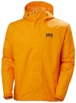 Helly Hansen Mens Seven J Jacket, Papaya