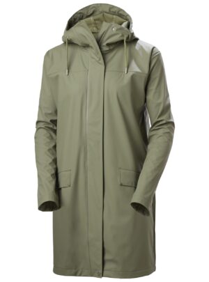 Helly Hansen Moss regnfrakke, dame, lysegrøn