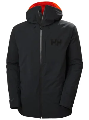 Helly Hansen Powderface Skijakke Herre, sort