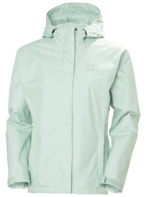 Helly Hansen Seven J Regnjakke Dame, green mist