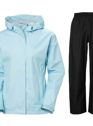 Helly Hansen Seven J Regnsæt Dame, light cyan