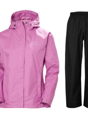 Helly Hansen Seven J Regnsæt Dame, meta pink