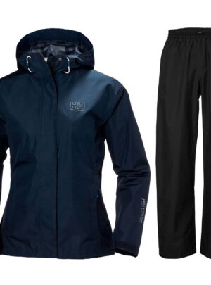 Helly Hansen Seven J Regnsæt Dame, navy