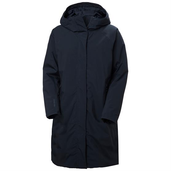 Helly Hansen Womens Lily Insulated Raincoat, Navy Helly Hansen Womens Lily Insulated Raincoat, Navy