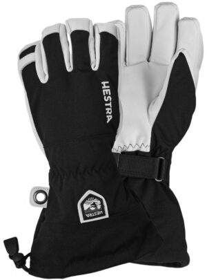 Hestra Army Leather Heli skihandsker, sort