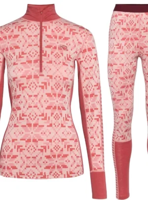 Kari Traa Else H/Z Merinould Skiundertøjssæt Dame, garne