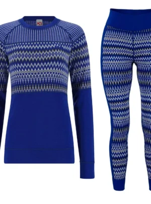 Kari Traa Silja Merinould Skiundertøjssæt Dame