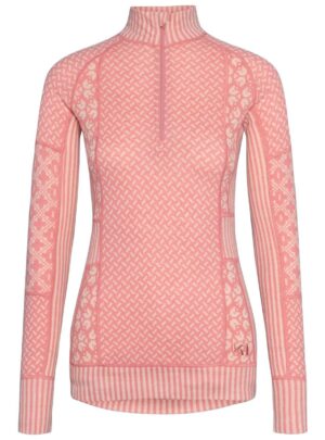 Kari Traa Smekker Half-Zip Skiundertrøje Dame, lotus