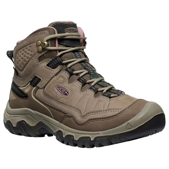 Keen Womens Targhee IV Mid WP, Brindle / Nostalgia Rose Keen Womens Targhee IV Mid WP, Brindle / Nostalgia Rose