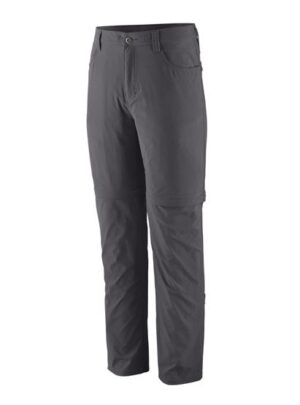 Patagonia Mens Quandary Convertible Pants, Forge Grey
