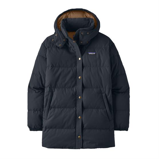 Patagonia Womens Cotton Down Parka, Pitch Blue Patagonia Womens Cotton Down Parka, Pitch Blue
