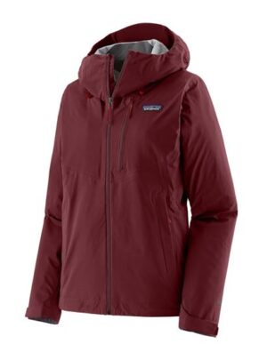 Patagonia Womens Granite Crest Rain Jacket, Carmine Red