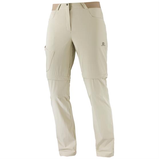 Salomon Wayfarer Zip Off Pants Womens, Plaza Taupe Salomon Wayfarer Zip Off Pants Womens, Plaza Taupe