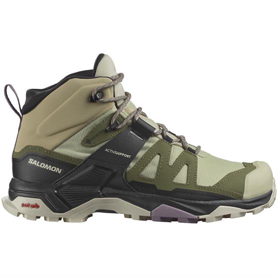 Salomon X Ultra 4 Mid GTX Womens, Alfalfa / Almond Milk Salomon X Ultra 4 Mid GTX Womens, Alfalfa / Almond Milk