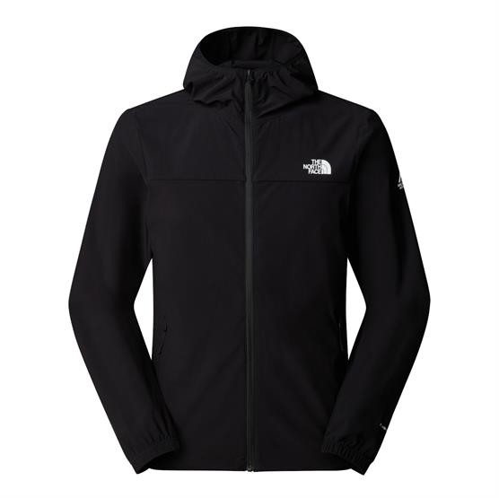 The North Face Mens MA Hooded Wind Jacket, Black The North Face Mens MA Hooded Wind Jacket, Black