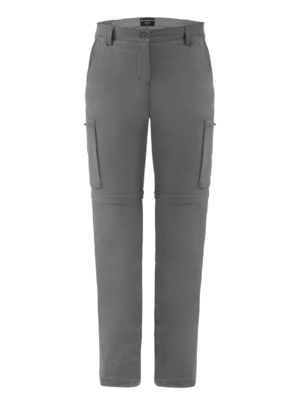 Vandrebukser dame - Treklife Zip-off pants - Grå